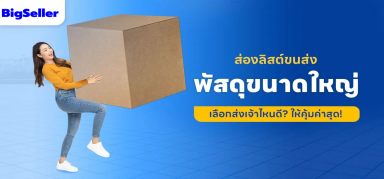 เลือกส่งสินค้าขนาดใหญ่ เจ้าไหนดี ? พร้อมทริคส่งของชิ้นใหญ่อย่างไรให้คุ้มค่า ?