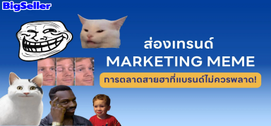 ทำกำไรให้แบรนด์ผ่านการขายขำจาก Marketing Meme พร้อมตัวอย่าง