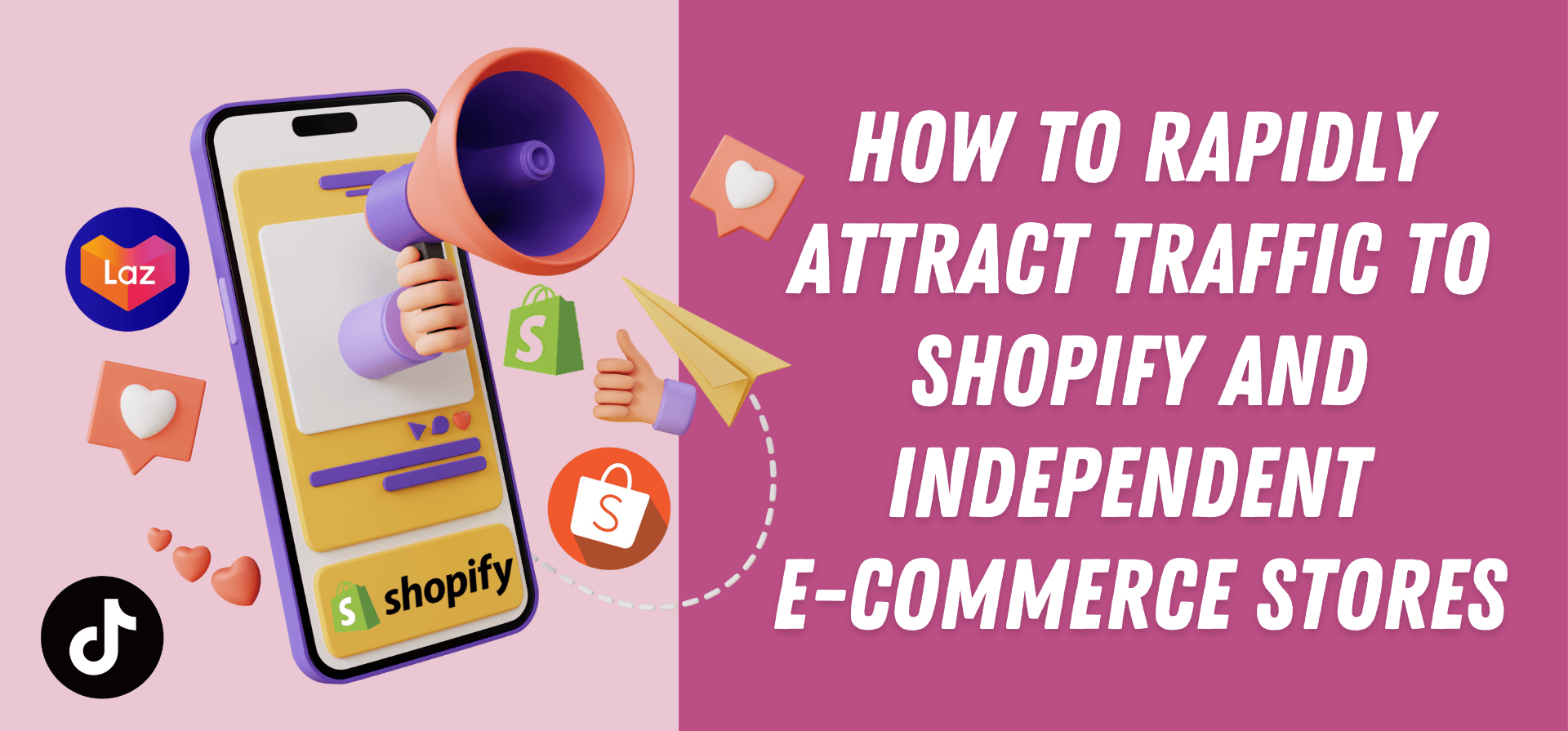 How to Rapidly Attract Traffic to Shopify and Independent E-commerce Stores