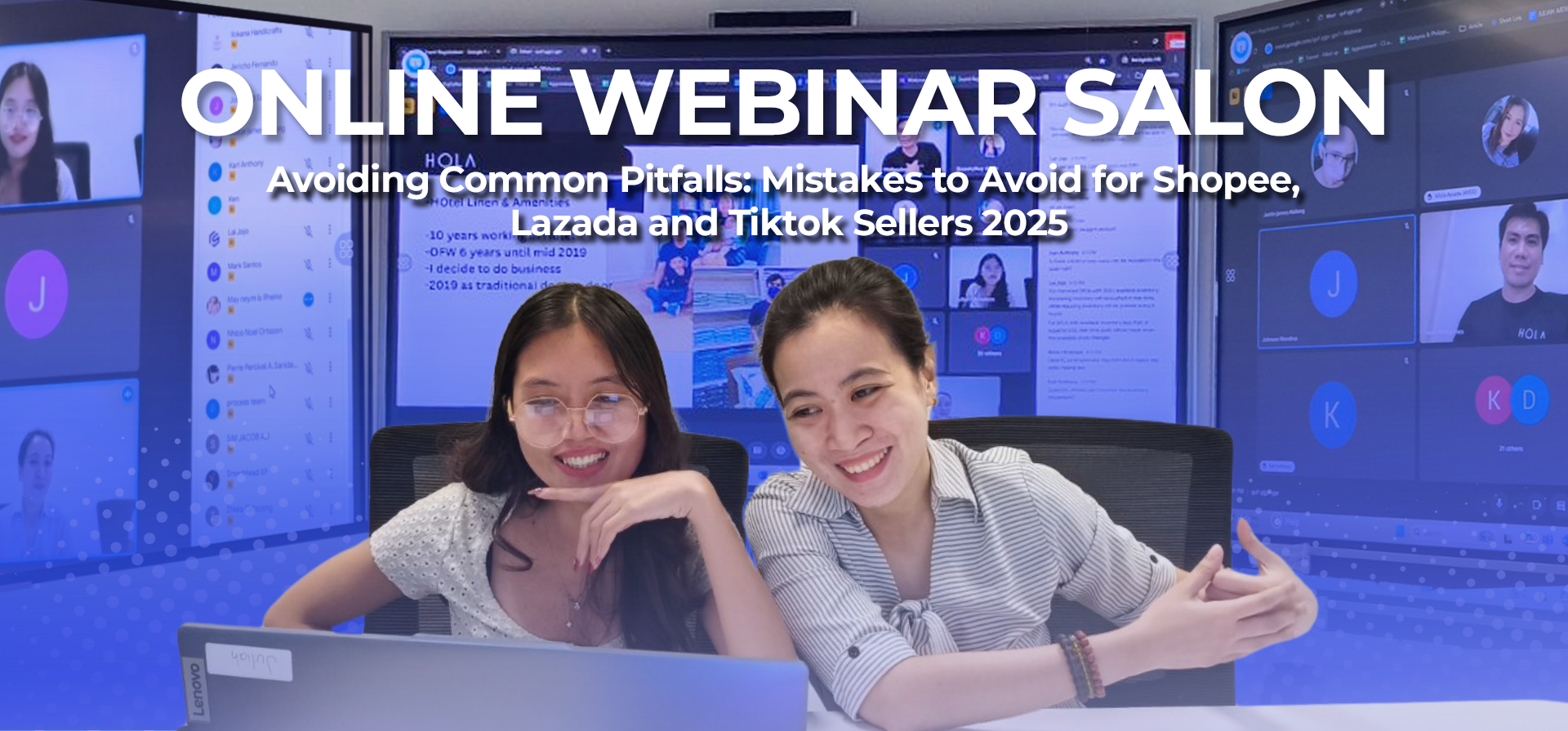 BigSeller Webinar: Mistakes to Avoid for Shopee, Lazada, and TikTok Sellers in 2025