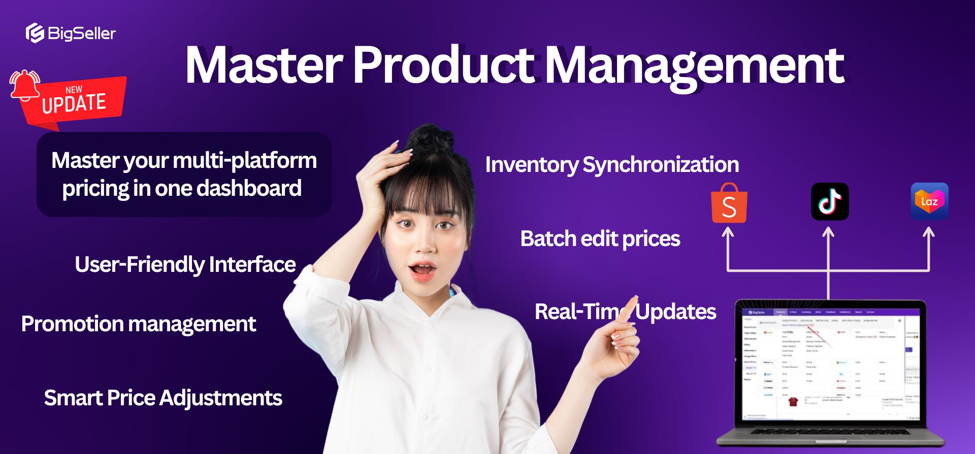 Exciting Update for E-commerce Sellers: BigSeller's New Master Product Management Feature