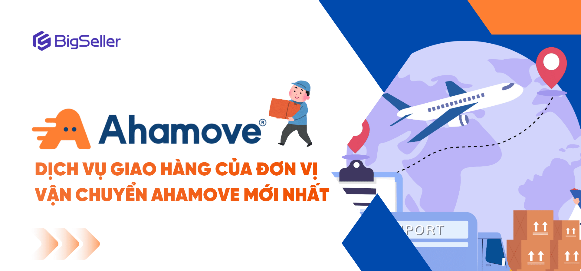 Dịch vụ giao hàng của đơn vị vận chuyển Ahamove mới nhất