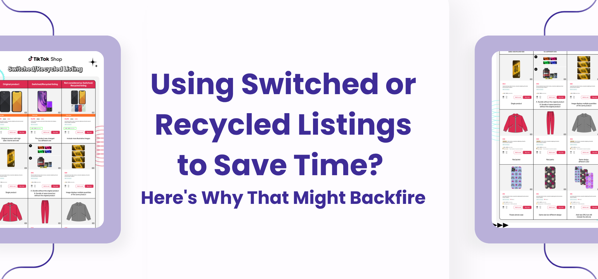 Using Switched or Recycled Listings to Save Time?  Here's Why That Might Backfire