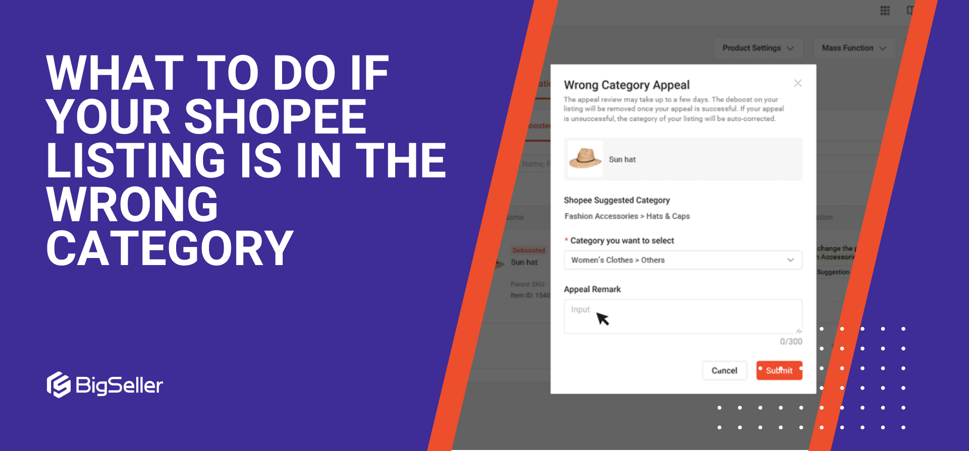 What to Do If Your Shopee Listing Is in the Wrong Category