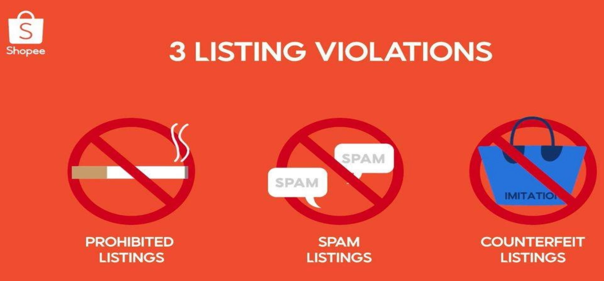 Why does Shopee Listing Violate Policy? How to Solve?