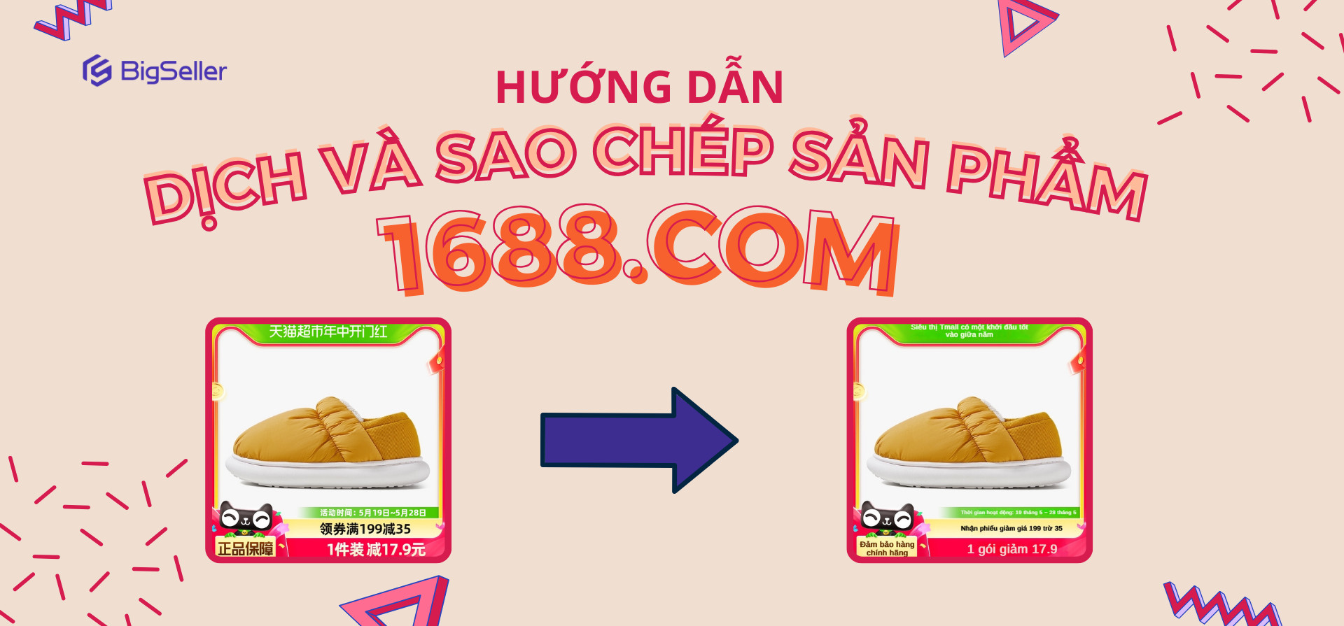 Hướng dẫn dịch và sao chép sản phẩm 1688.com