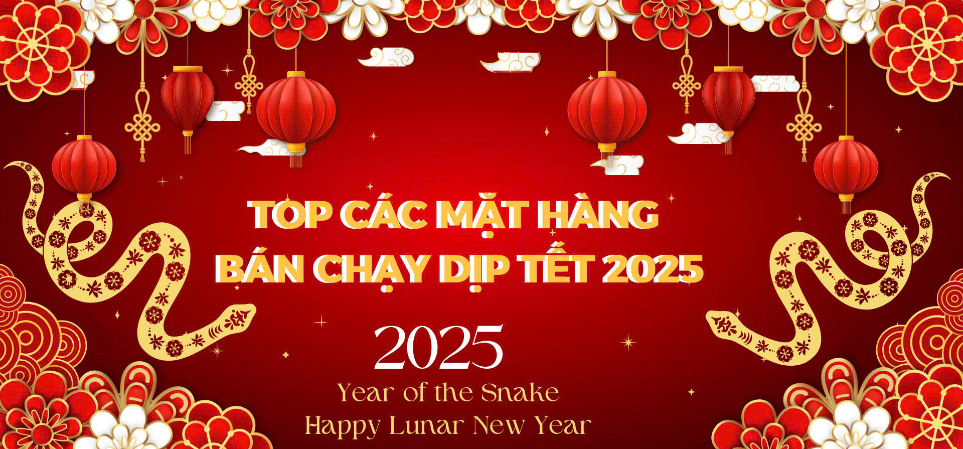 Top các mặt hàng bán chạy dịp Tết 2025