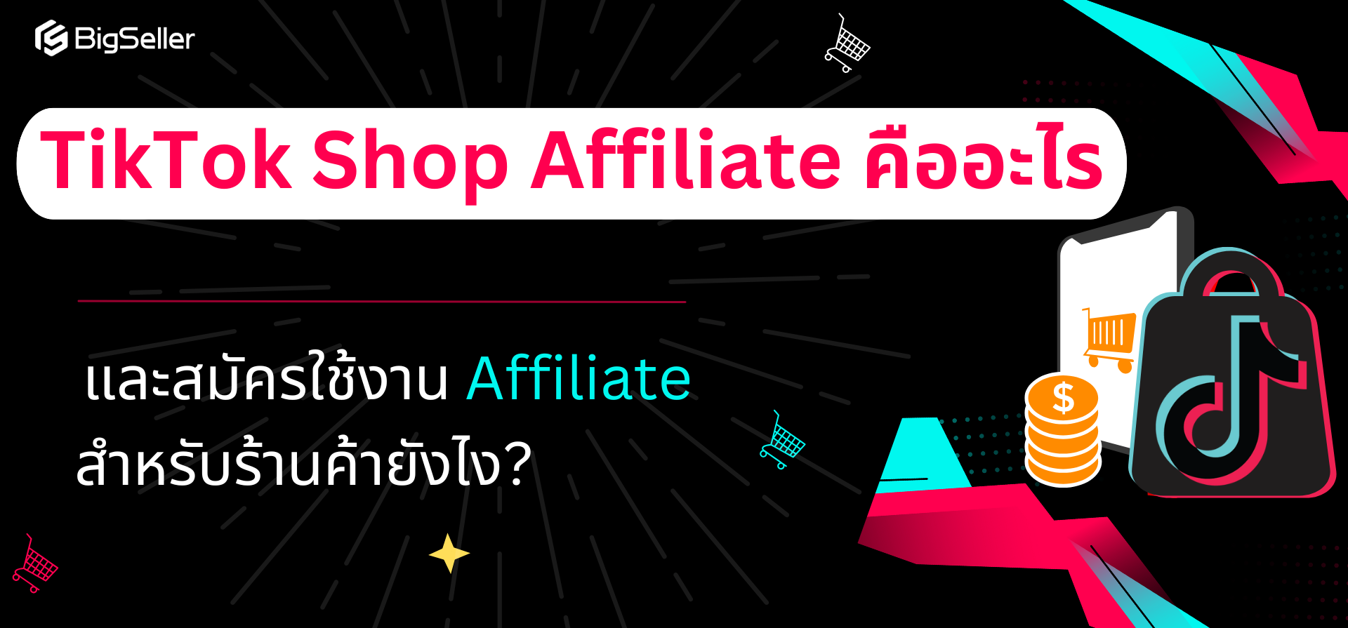 TikTok Shop Affiliate คืออะไร และสมัครใช้งาน Affiliate สำหรับร้านค้ายังไง?