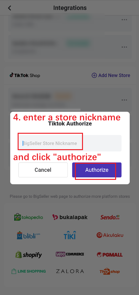 Sambung kedai ke BigSeller TikTok Shop Aplikasi BigSeller connect store, daftar BigSeller secara percuma, erp percuma free, malaysia, kedai online, shopee, lazada, tiktokshop, sistem erp, erp, boost sales, ecommerce, bigseller, erp percuma senang mudah, easy free erp, shopee store, kedai shopee, online business