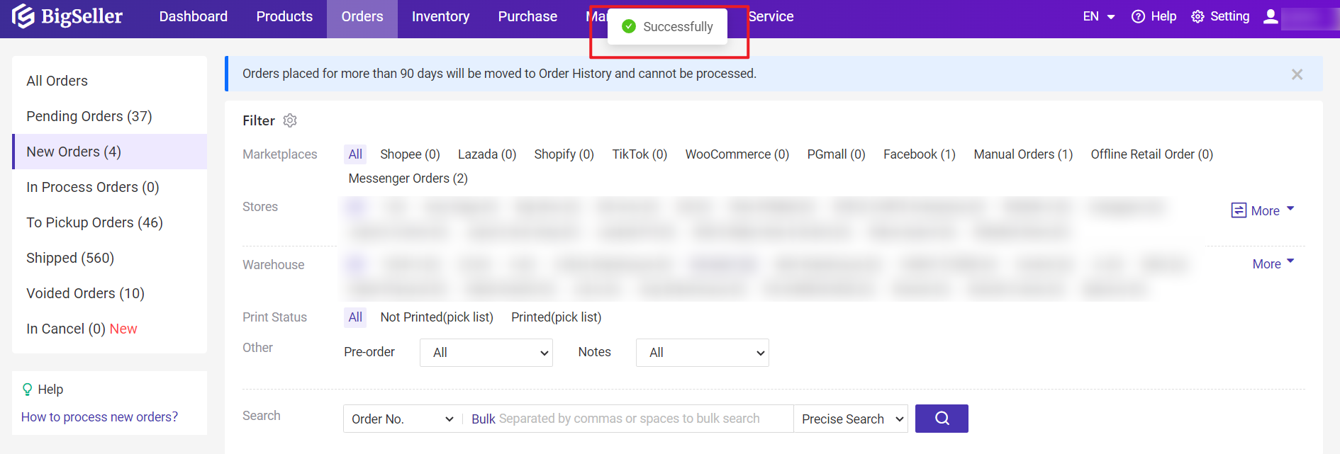 customize filter settings on order lists, tetapan penapisan (filter settings) pada senarai pesanan, daftar BigSeller secara percuma, erp percuma free, malaysia, kedai online, shopee, lazada, tiktokshop, sistem erp, erp, boost sales, ecommerce, bigseller, erp percuma senang mudah, easy free erp, shopee store, kedai shopee, online business