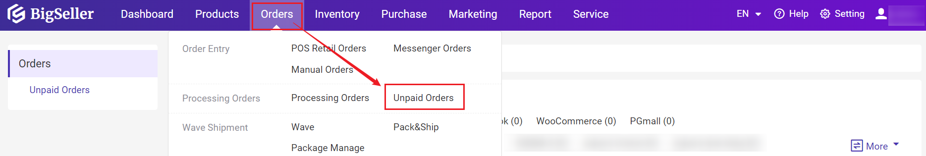 pesanan belum dibayar Unpaid Orders, daftar BigSeller secara percuma, erp percuma free, malaysia, kedai online, shopee, lazada, tiktokshop, sistem erp, erp, boost sales, ecommerce, bigseller, erp percuma senang mudah, easy free erp, shopee store, kedai shopee, online business