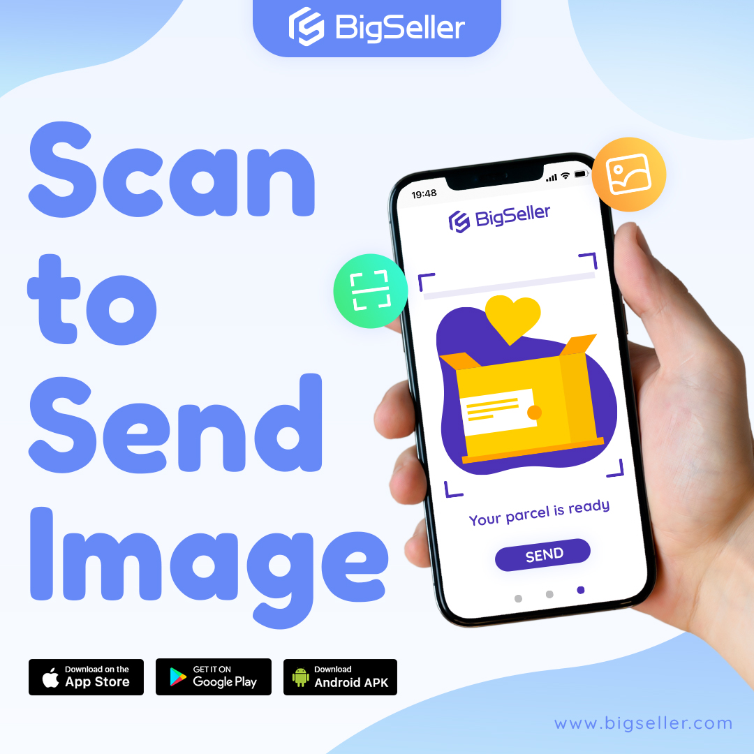  How to Ship Shopee Orders 2024 with Scan to Send Image on BigSeller App