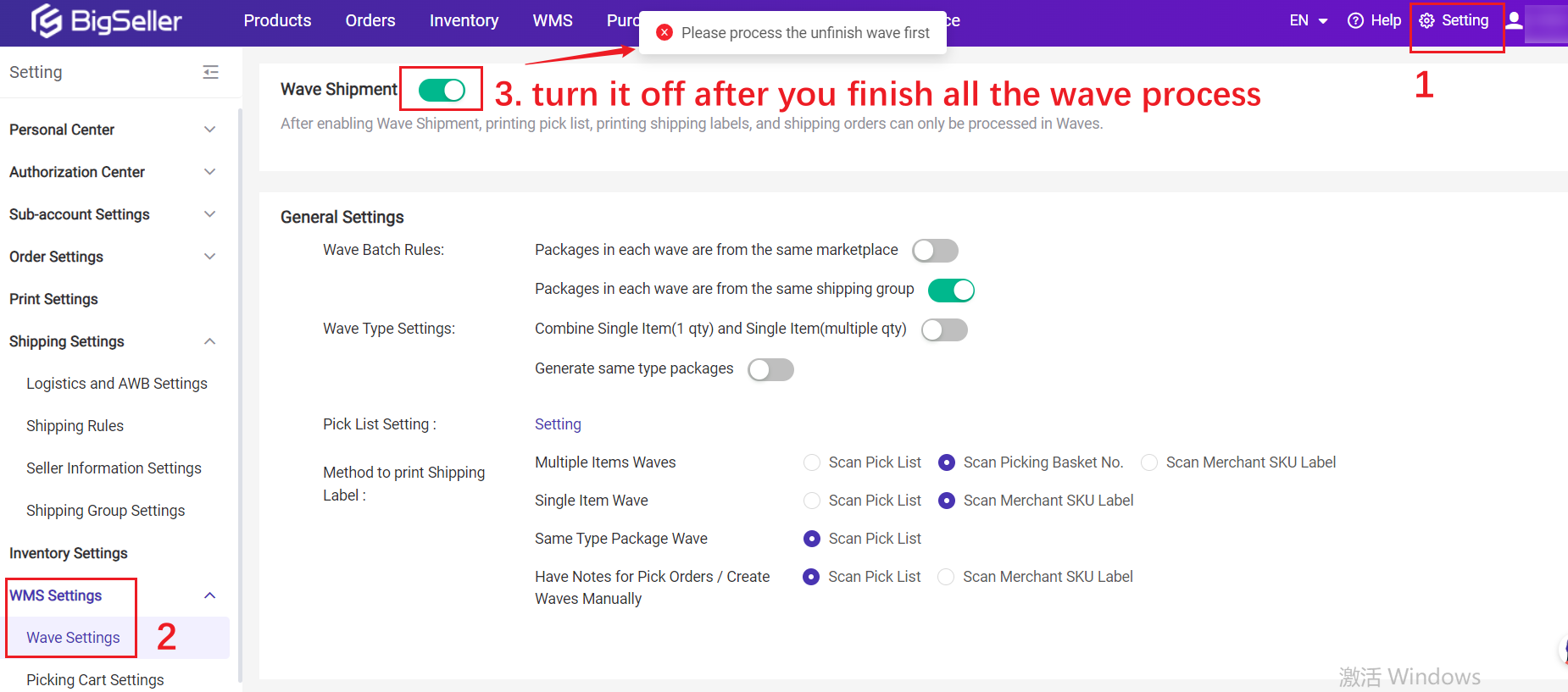 Penghantaran Gelombang Wave Shipment, daftar BigSeller secara percuma, erp percuma free, malaysia, kedai online, shopee, lazada, tiktokshop, sistem erp, erp, boost sales, ecommerce, bigseller, erp percuma senang mudah, easy free erp, shopee store, kedai shopee, online business