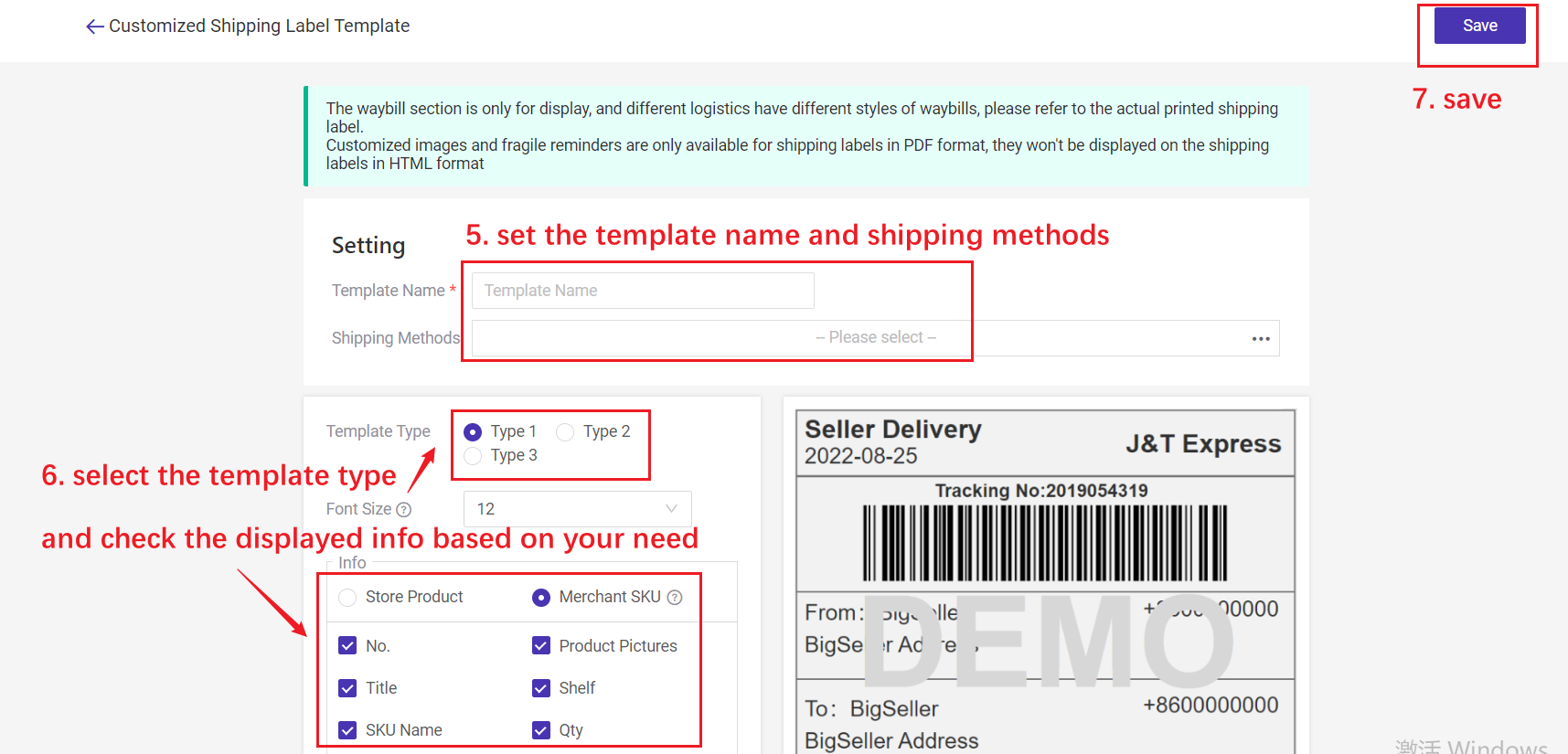 Your  Shipping Label EXPLAINED 