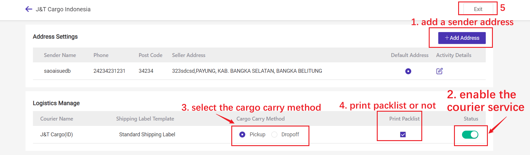 connect J&T Cargo Indonesia, menyambungkan JT Cargo Indonesia, daftar BigSeller secara percuma, erp percuma free, malaysia, kedai online, shopee, lazada, tiktokshop, sistem erp, erp, boost sales, ecommerce, bigseller, erp percuma senang mudah, easy free erp, shopee store, kedai shopee, online business