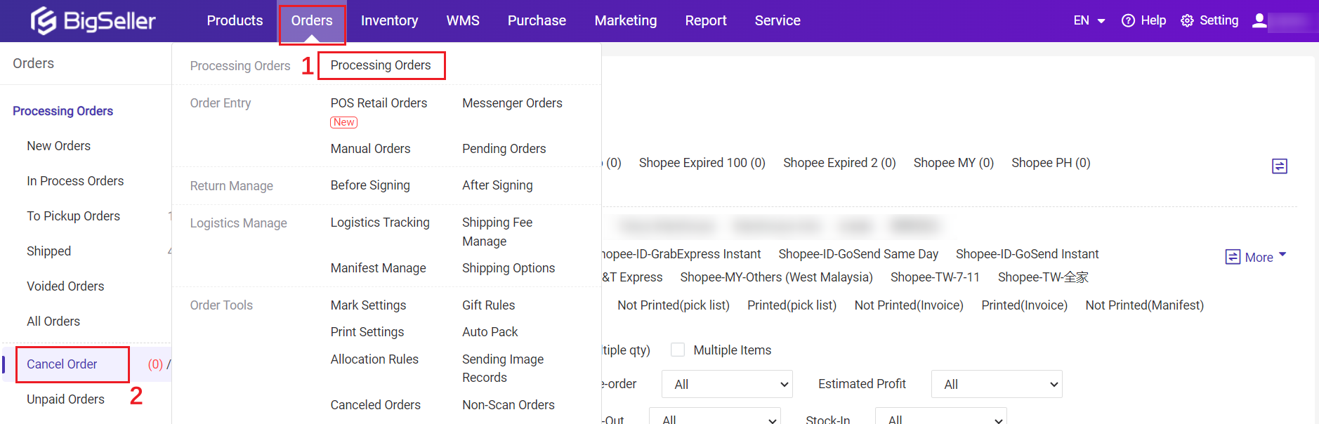 Memproses pesanan yang dibatalkan dalam BigSeller, cancel order bigseller, daftar BigSeller secara percuma, erp percuma free, malaysia, kedai online, shopee, lazada, tiktokshop, sistem erp, erp, boost sales, ecommerce, bigseller, erp percuma senang mudah, easy free erp, shopee store, kedai shopee, online business