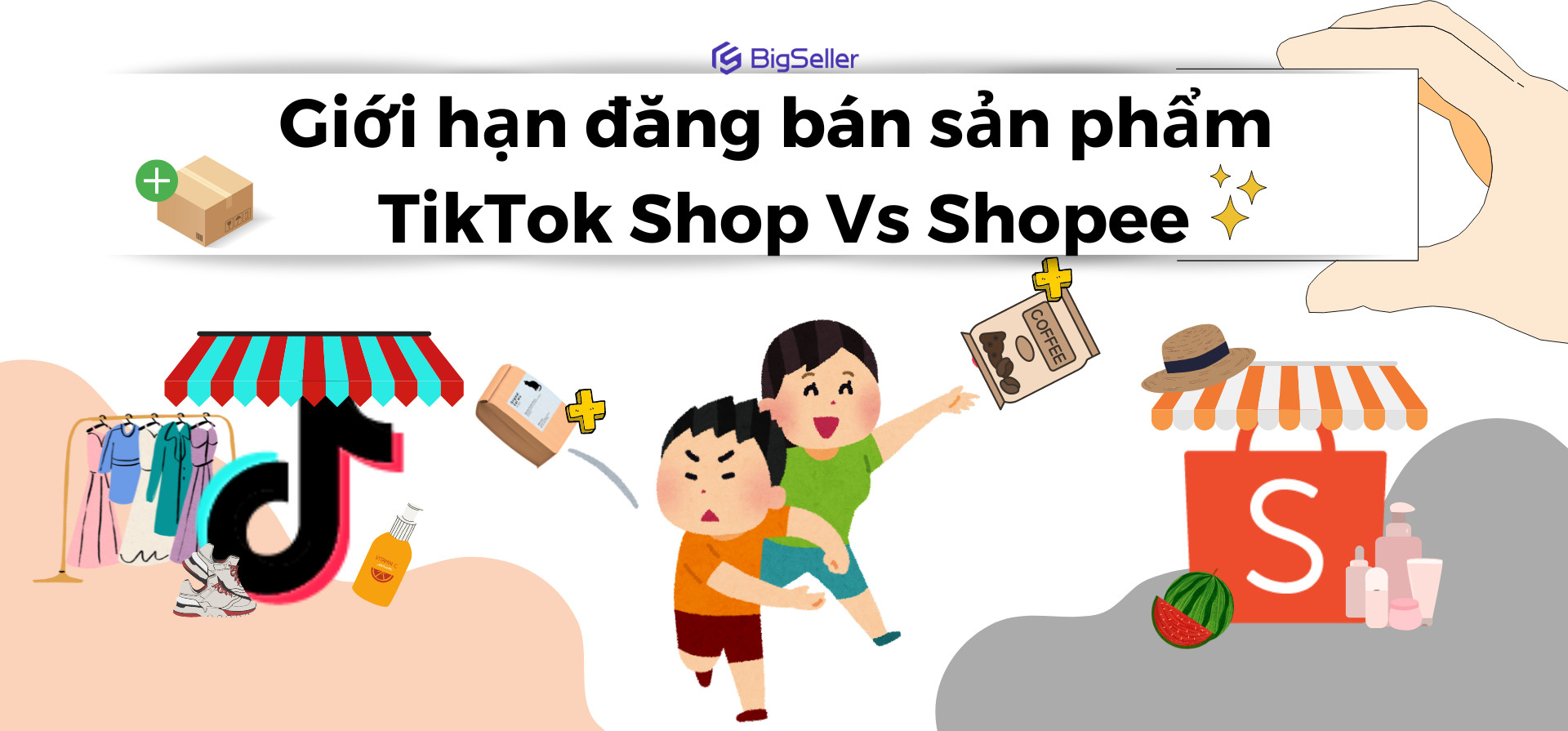 So sánh TikTok Shop vs Shopee