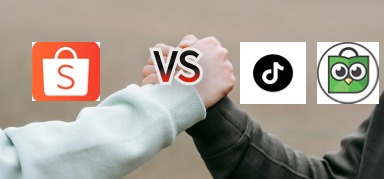 shopee vs tiktok shop dan tokopedia