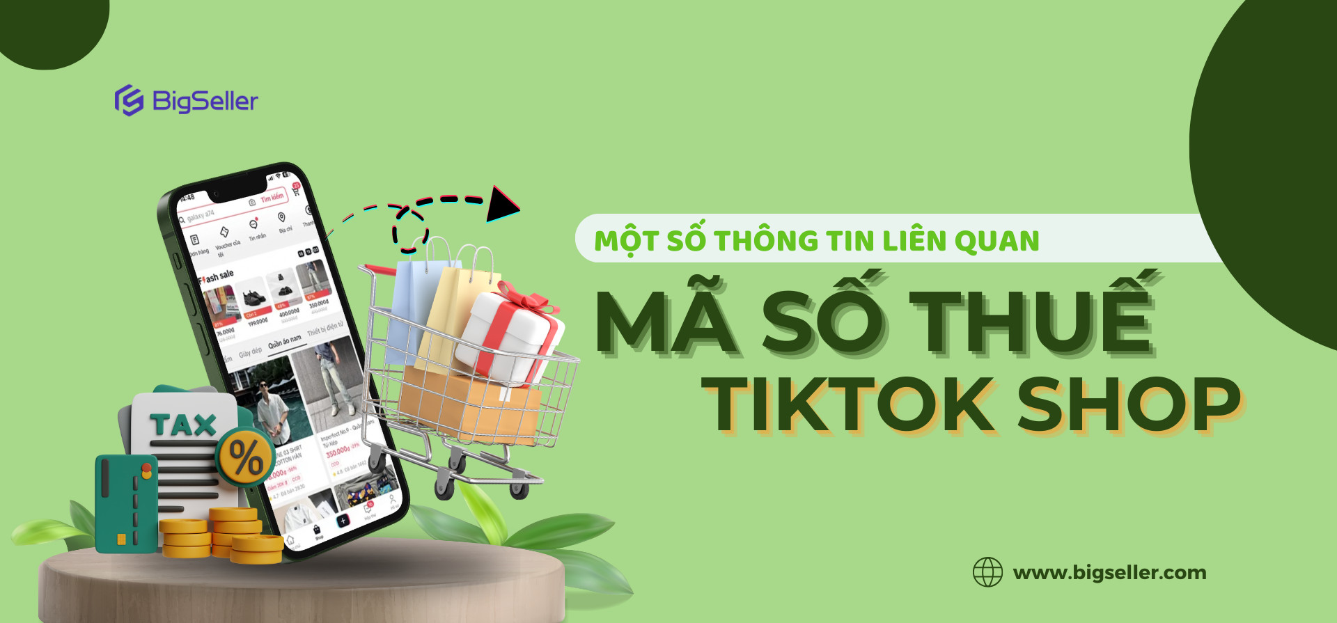 Đăng ký mã số thuế tiktok shop