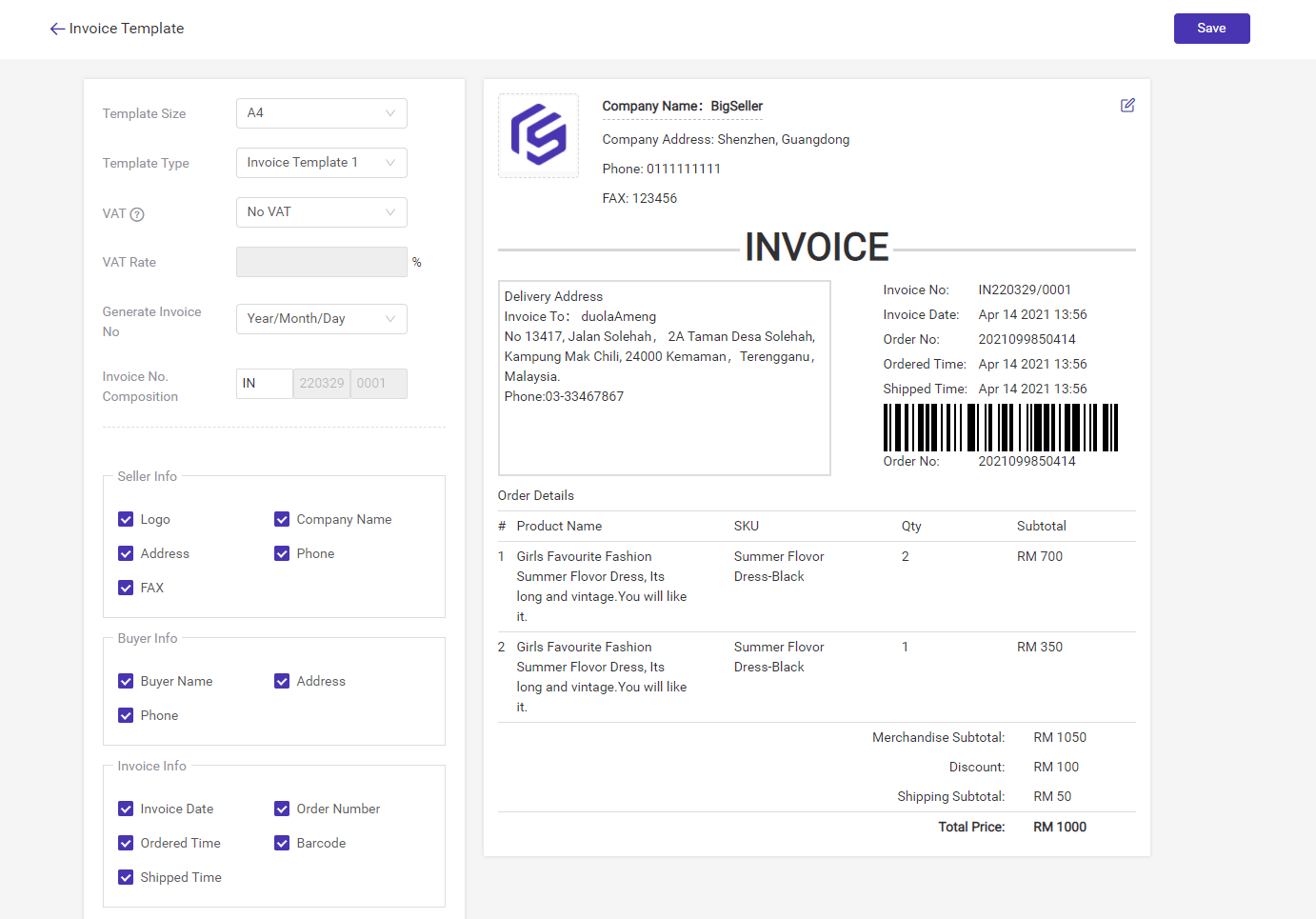 What is Invoice and How to Create for Shopee and Lazada