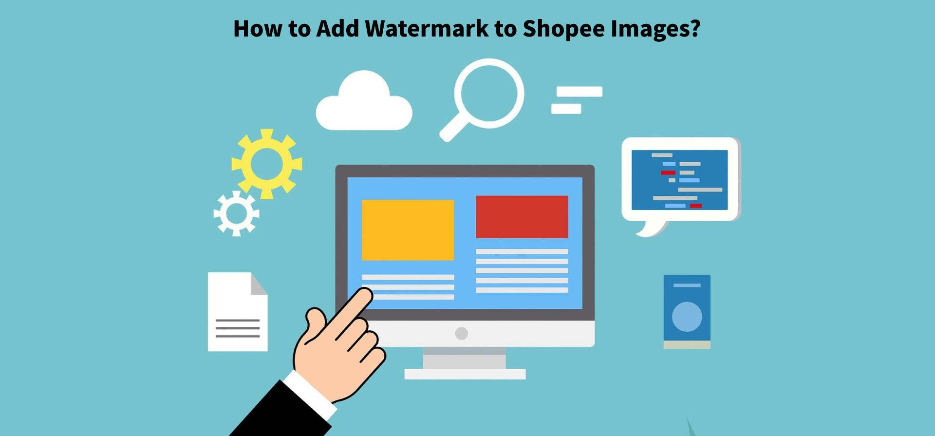 How to Add Watermark to Shopee Images?