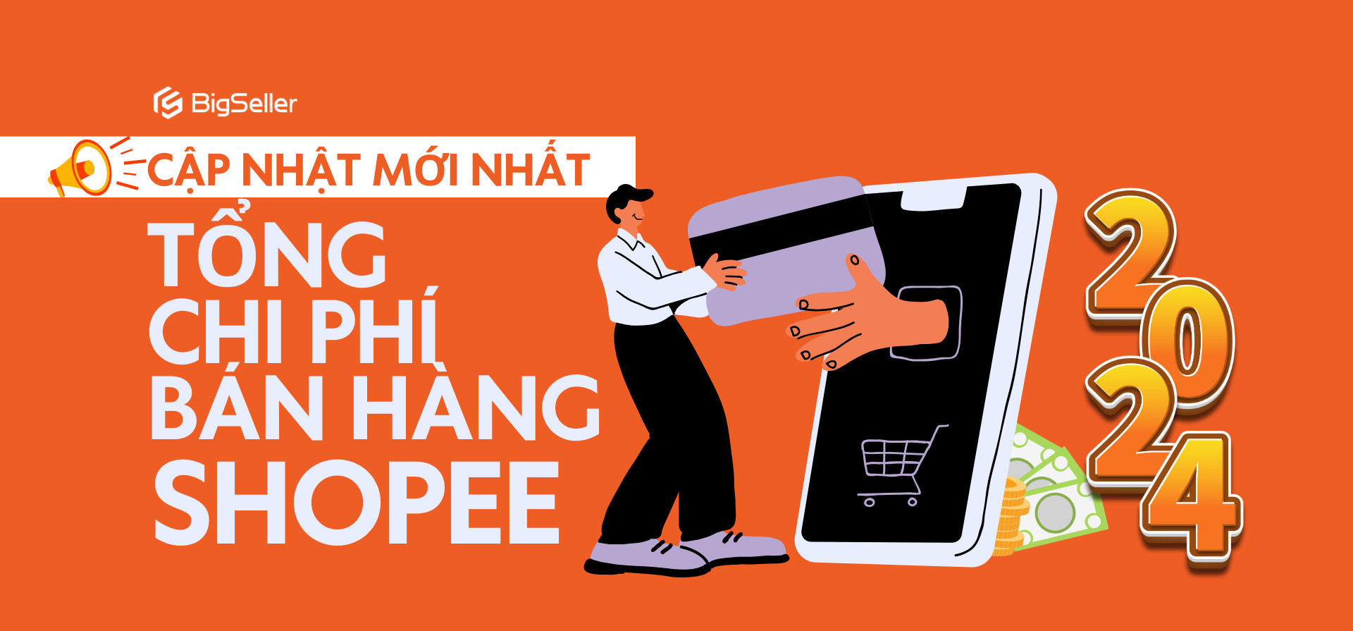 Tổng chi phí bán hàng Shopee 2024