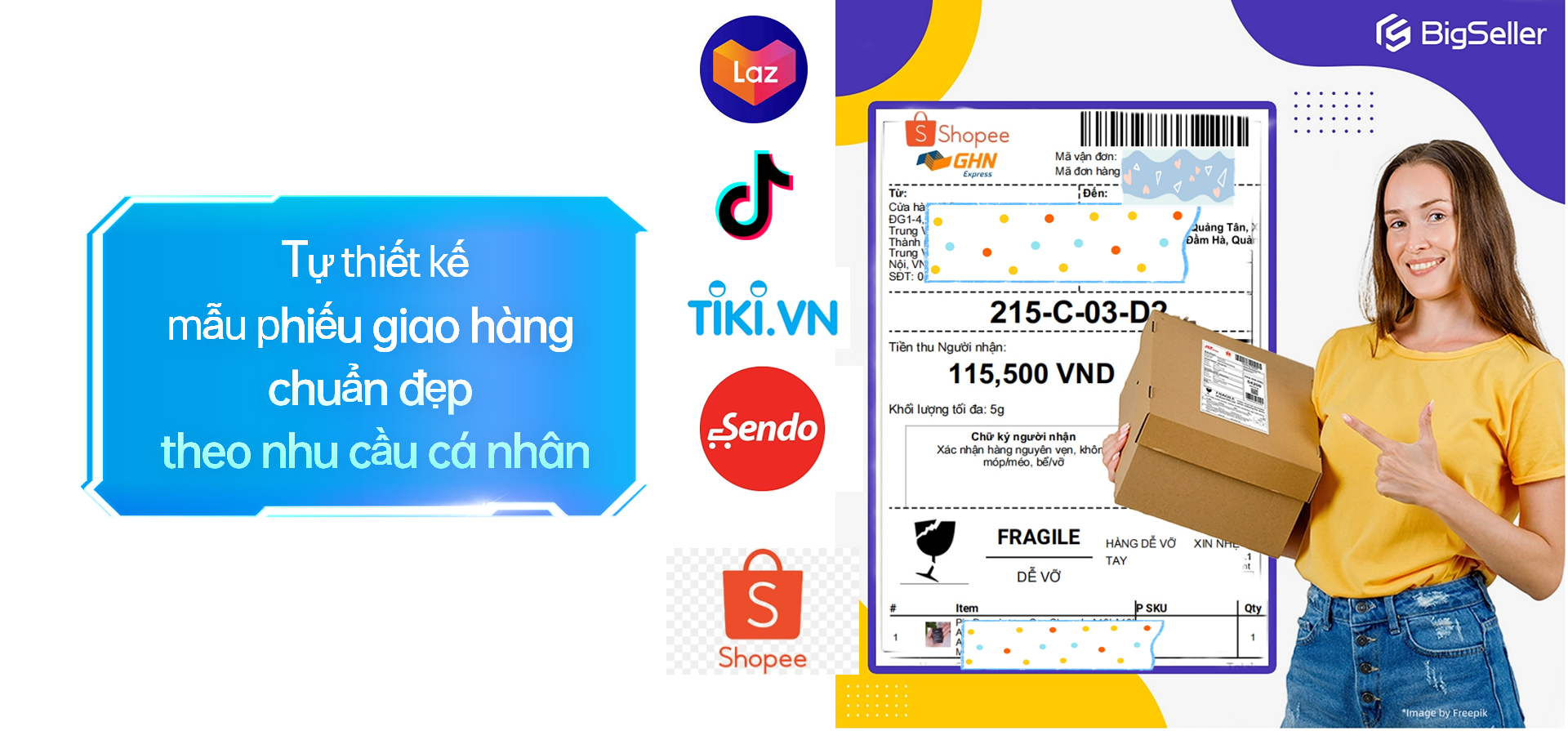 Bán hàng trên Shopee có cần máy in không