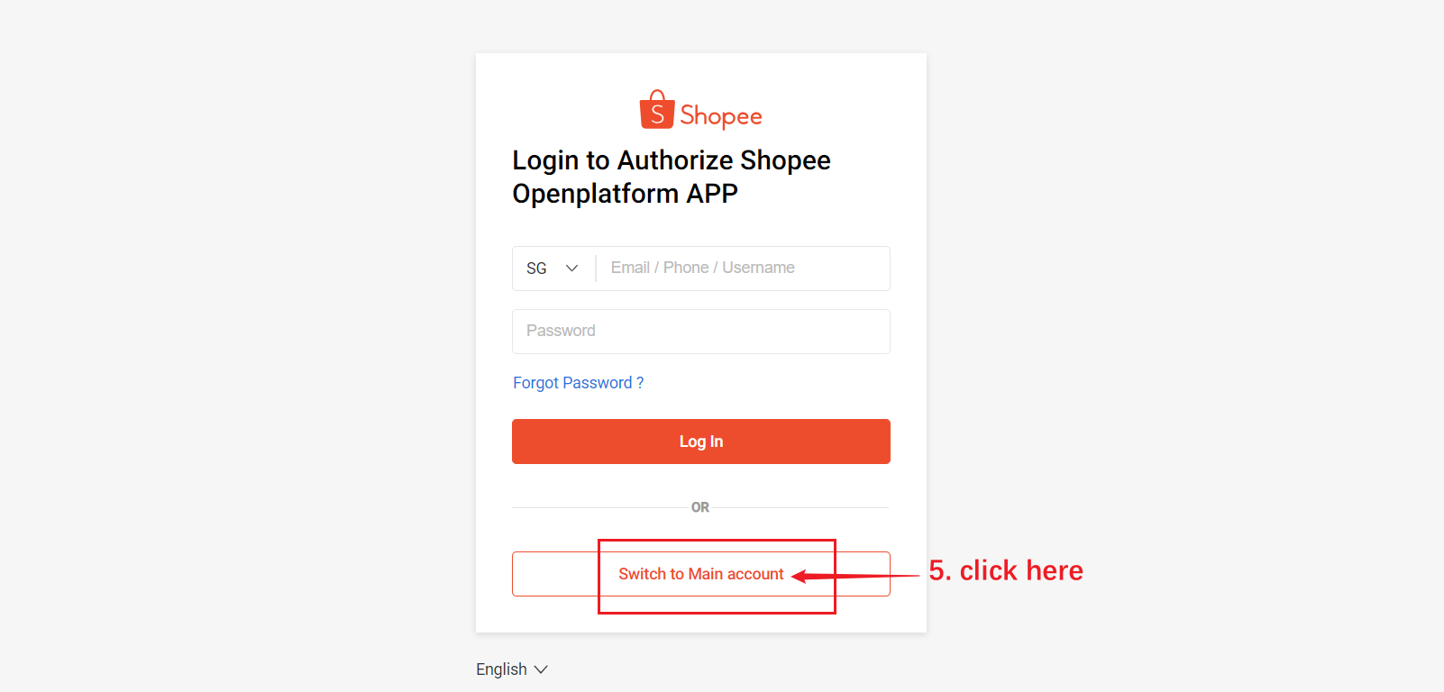 authorise connect kedai global shopee dalam erp percuma senang mudah, easy free erp, shopee store, kedai shopee, lazada, tiktokshop, ecommerce, online business, bisnes online