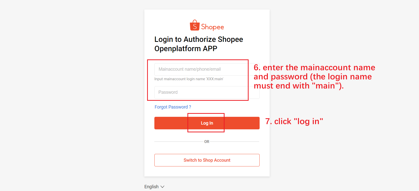 authorise connect kedai global shopee dalam erp percuma senang mudah, easy free erp, shopee store, kedai shopee, lazada, tiktokshop, ecommerce, online business, bisnes online