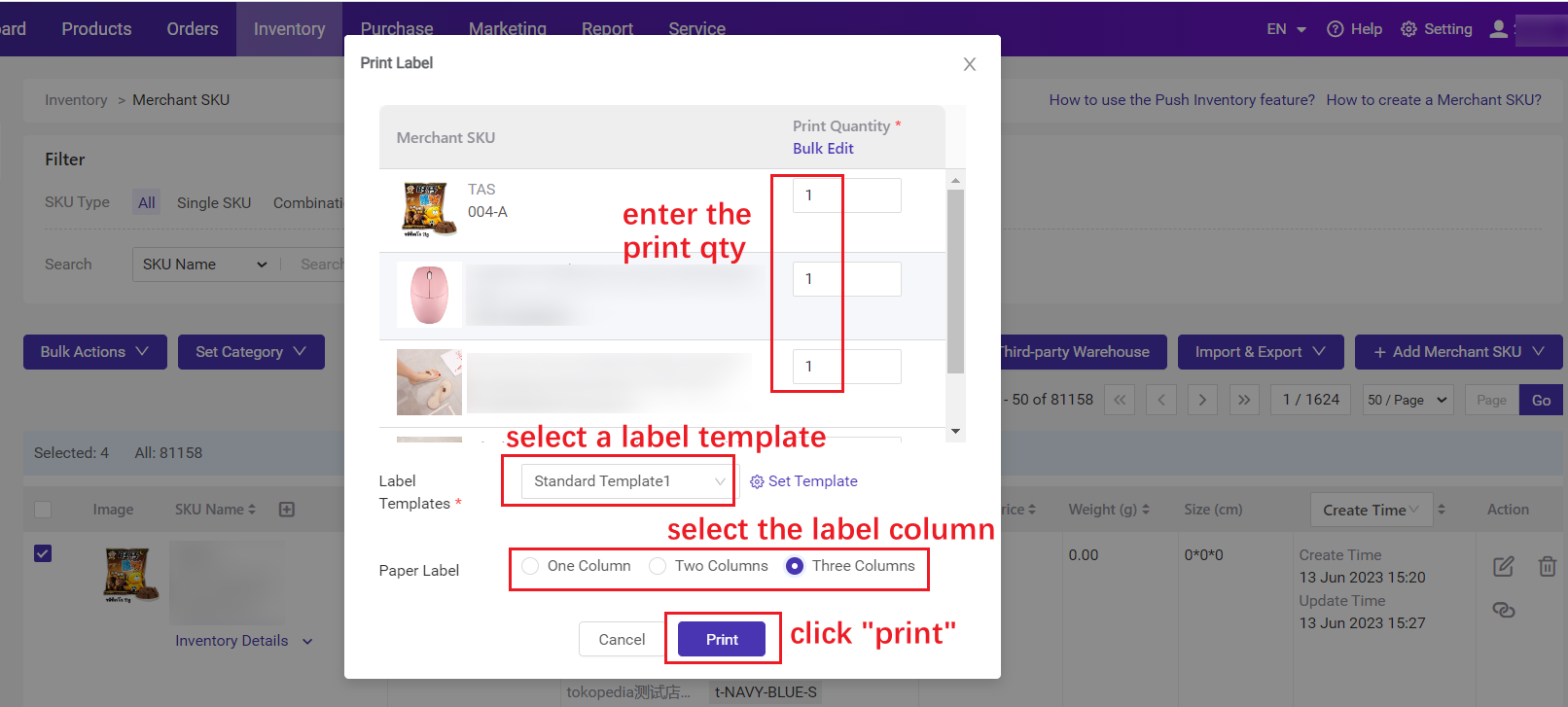 print label awb shipping label, daftar BigSeller secara percuma, erp percuma free, malaysia, kedai online, shopee, lazada, tiktokshop, sistem erp, erp, boost sales, ecommerce, bigseller, erp percuma senang mudah, easy free erp, shopee store, kedai shopee, online business