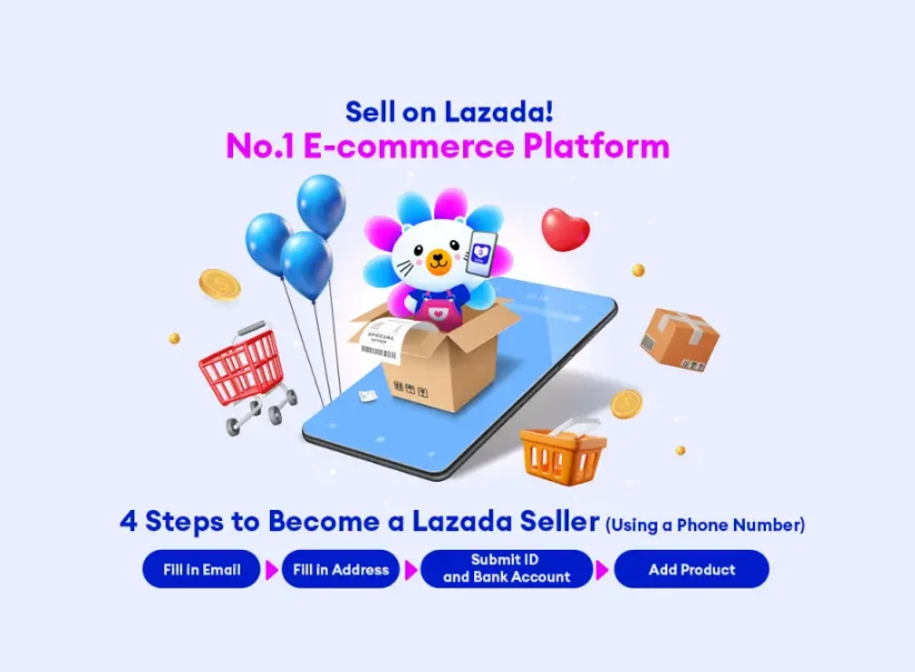 Tata Cara Daftar Jadi Seller Lazada 