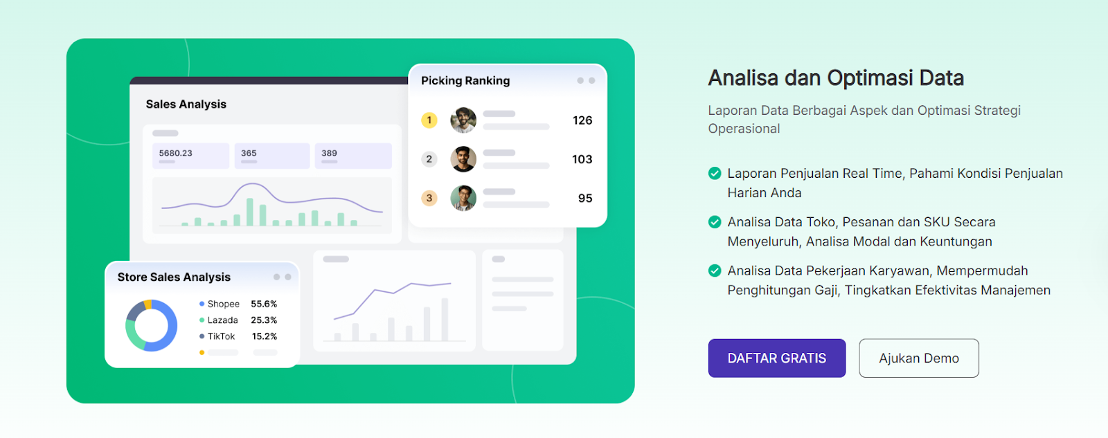 cara melihat data penjualan