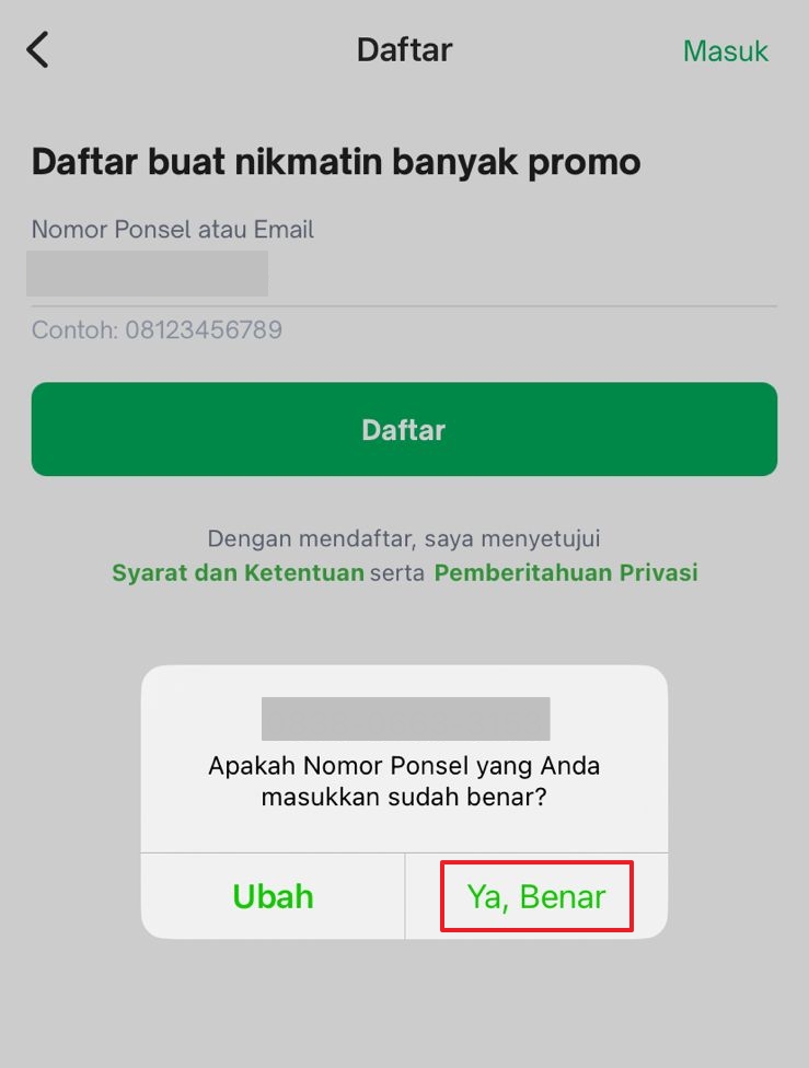 cara buat akun tokopedia