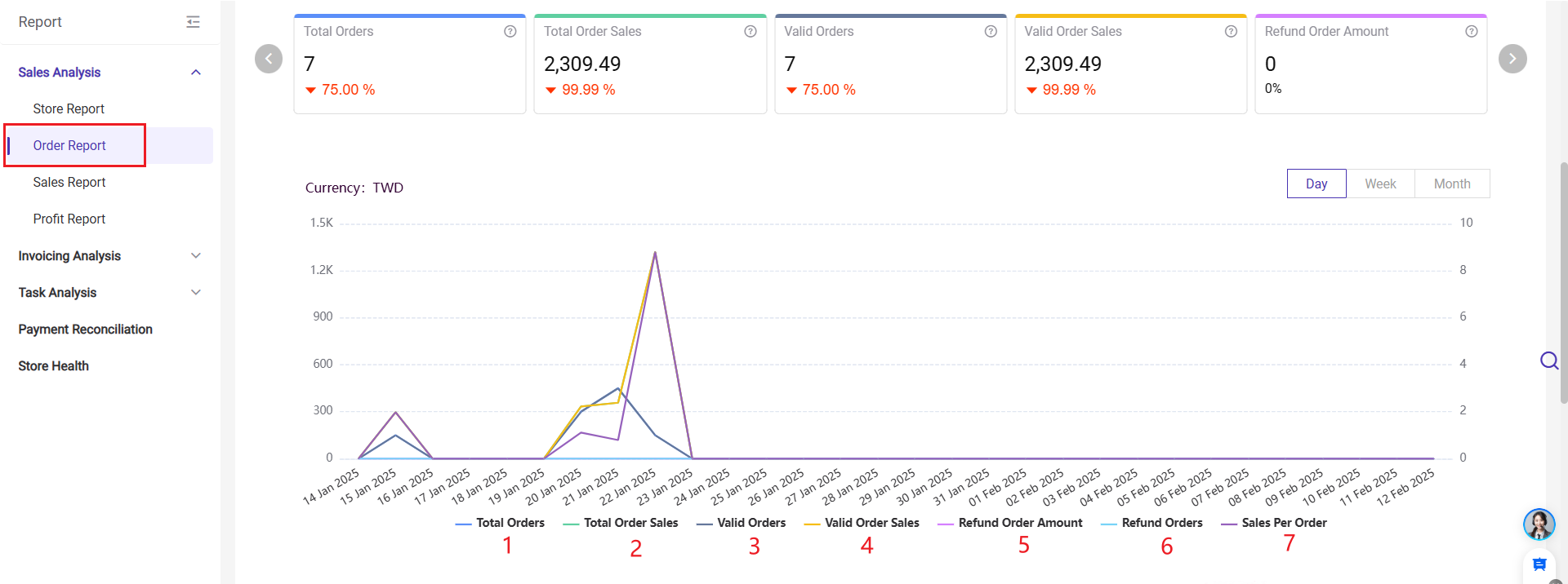 BigSeller Order Report