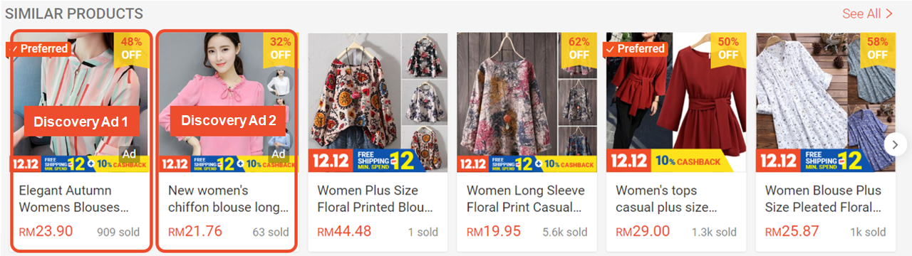 Shopee Discovery Ads 