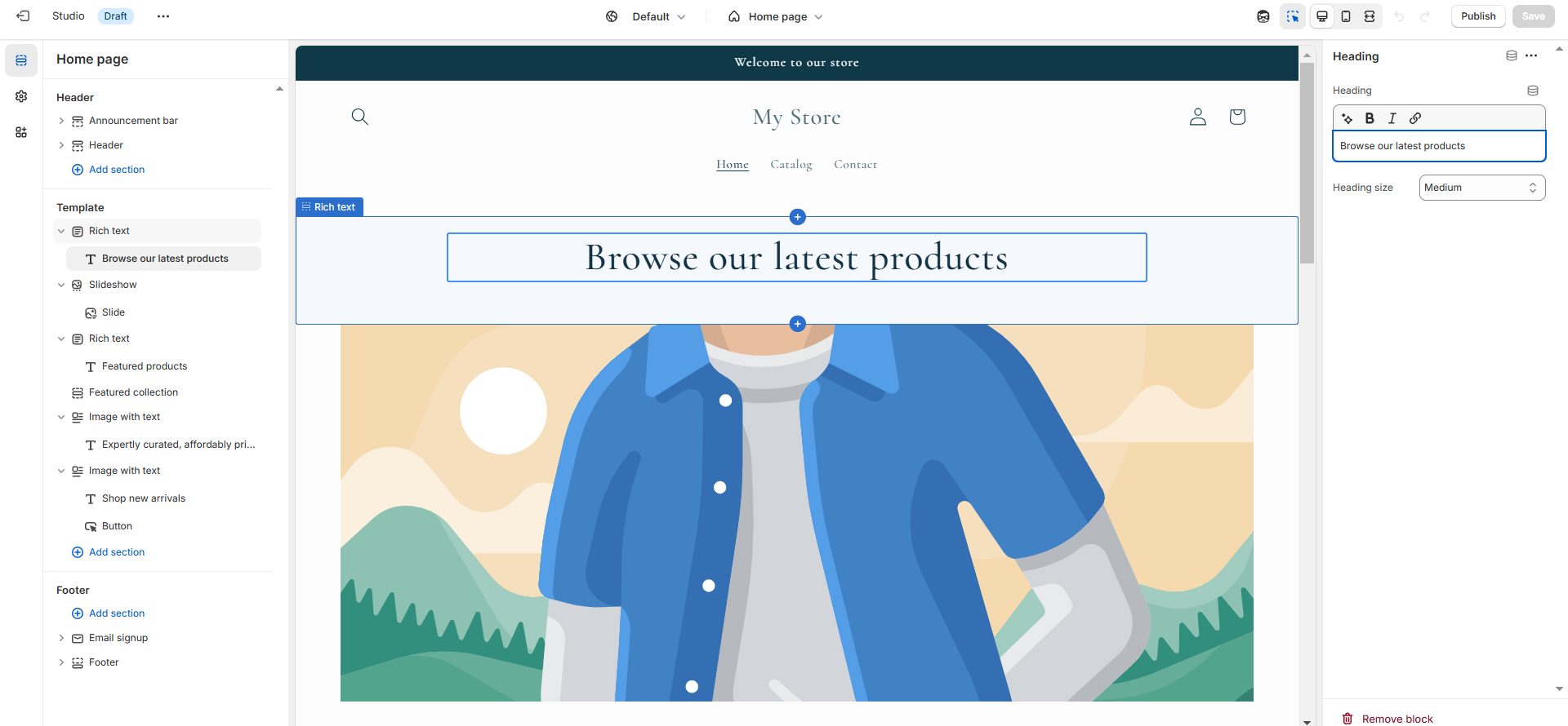 Shopify Homepage