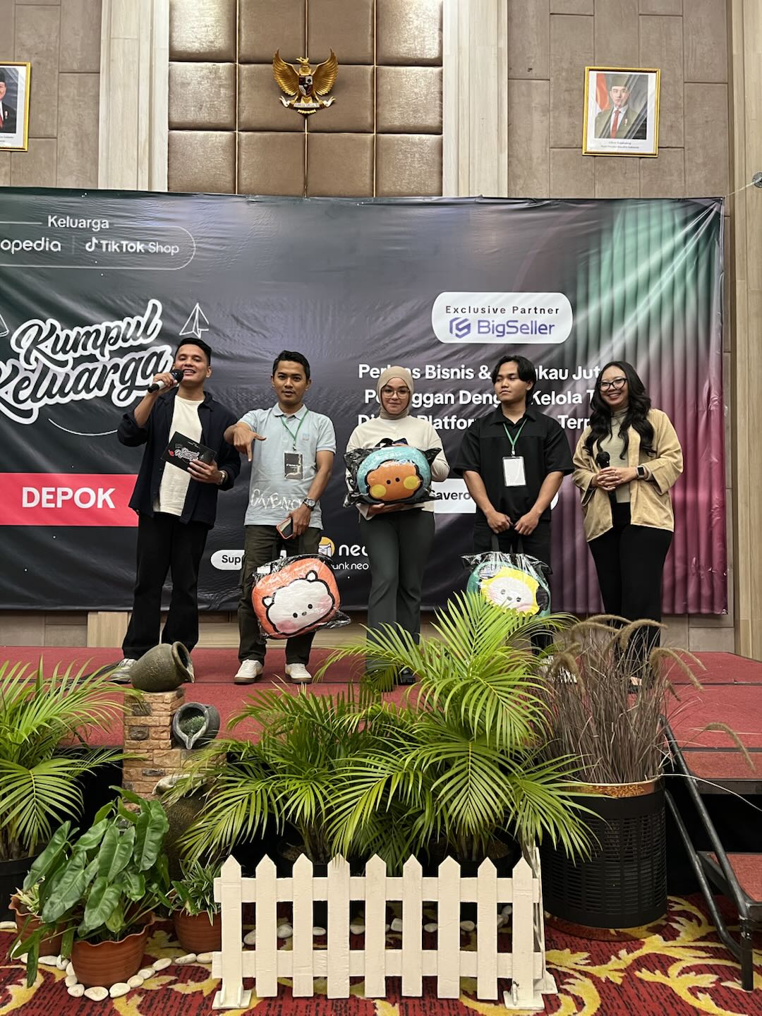 kumpul keluarga tiktok shop bigseller edisi depok