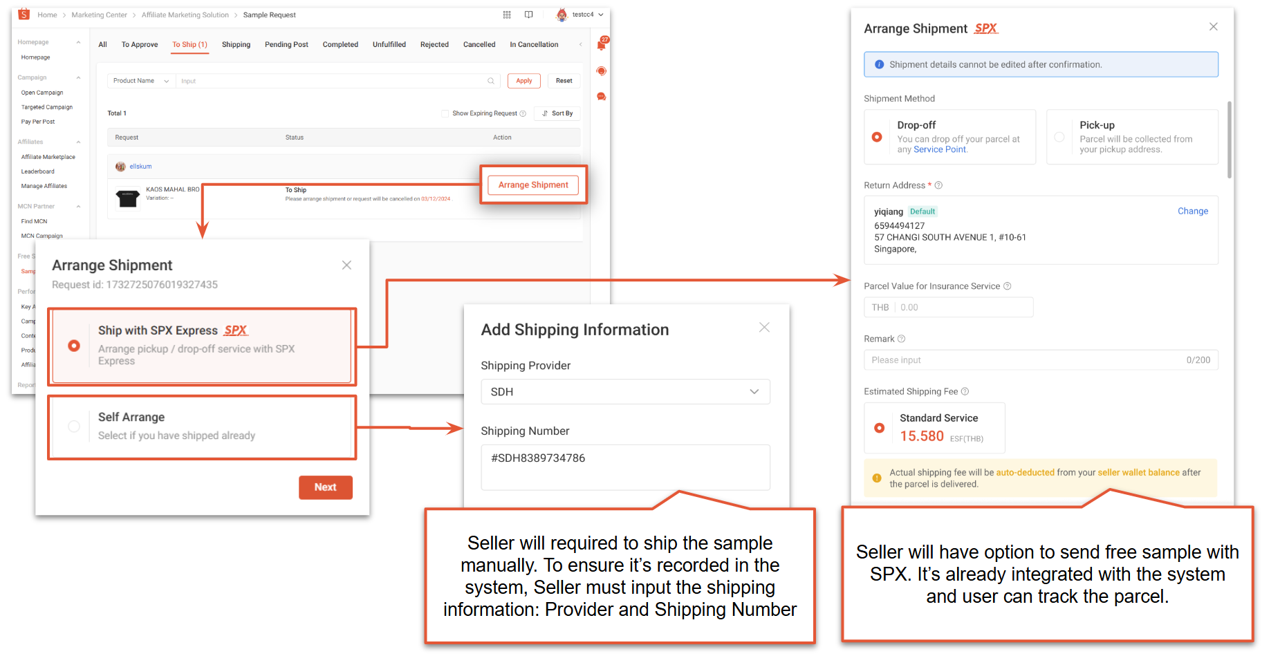 shopee seller free samples4