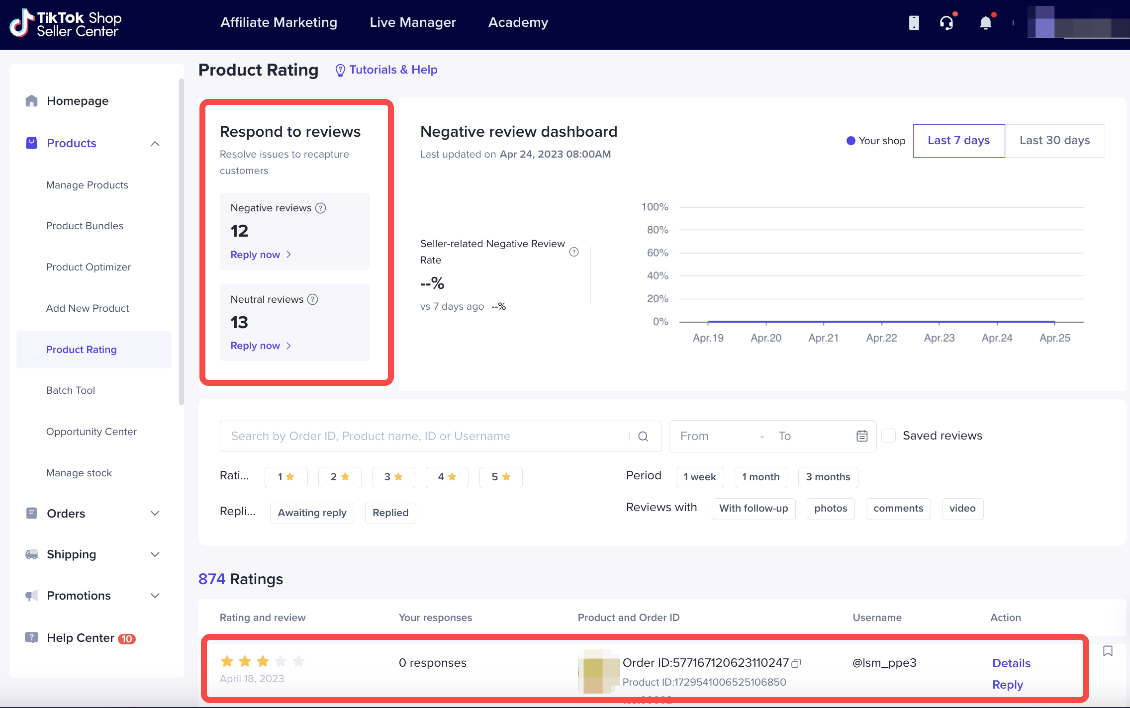 tiktok shop customer feedback2