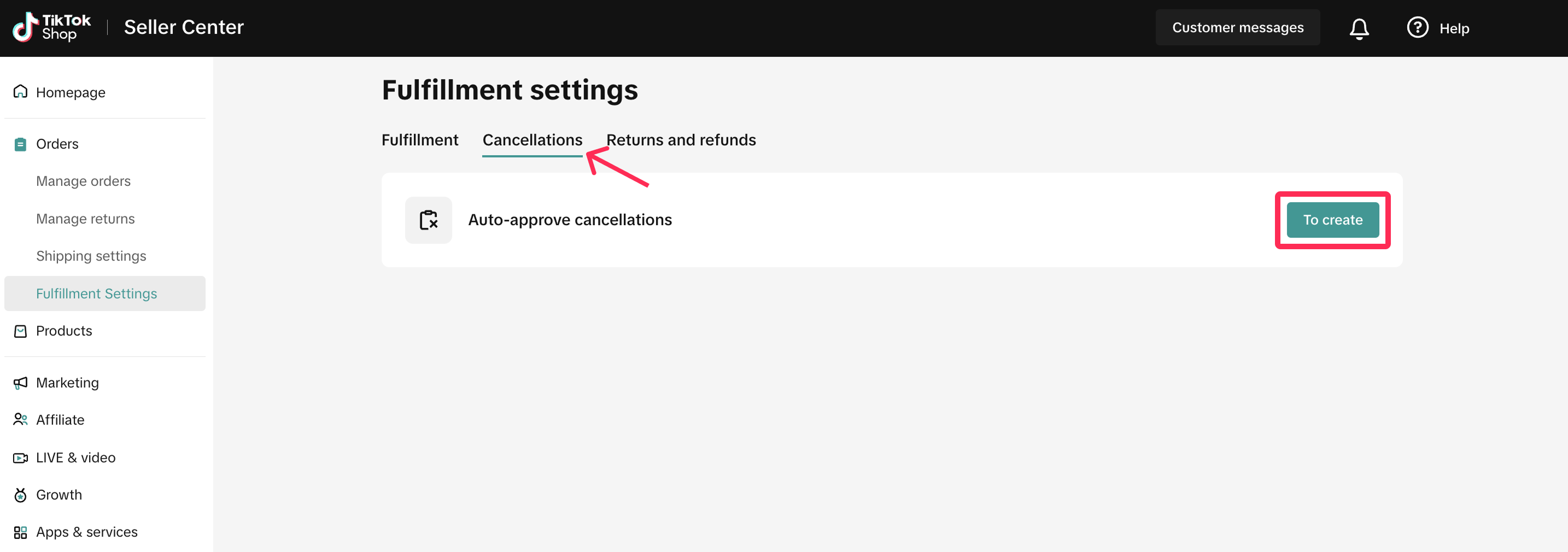 tiktok shop auto approval