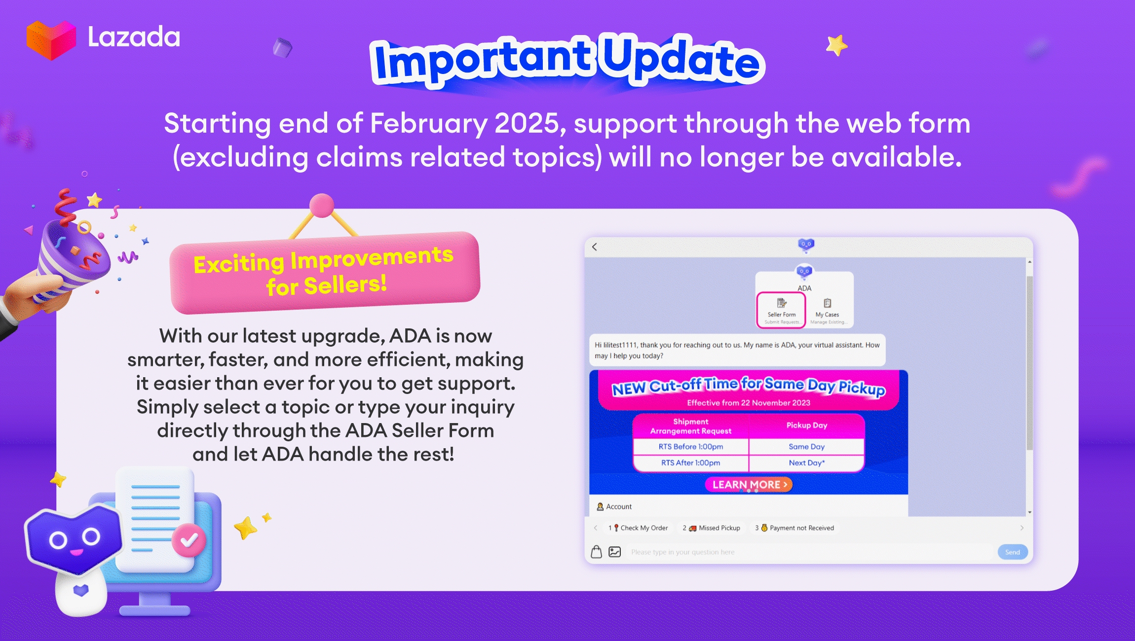 lazada damaged item claim